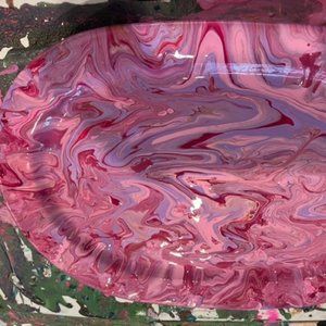 Hand Painted 11.6" Oval Serving Platter